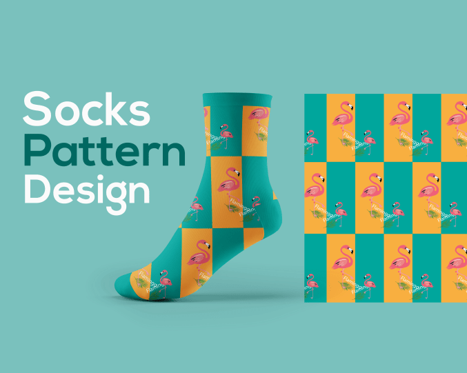 I will unique socks design creative socks pattern for your brand