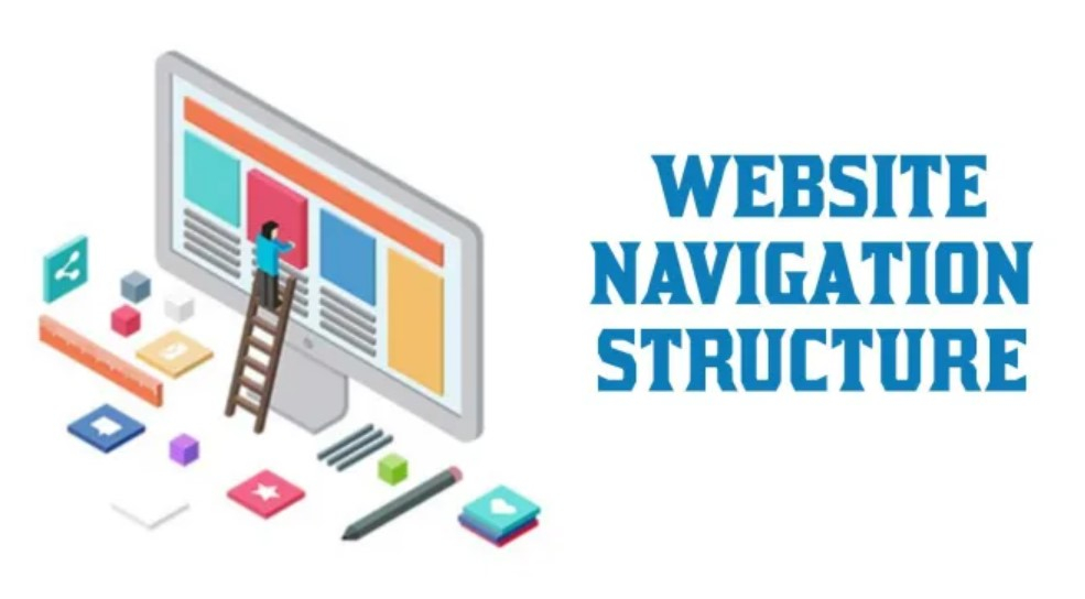 I will map the navigation structure of your website