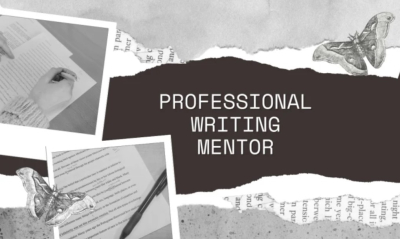 I will be your writing mentor