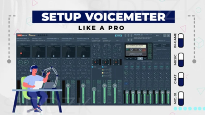I will setup voicemeter for audio separation or dual pc