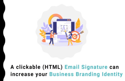 I will do professional, creative and clickable HTML email signature