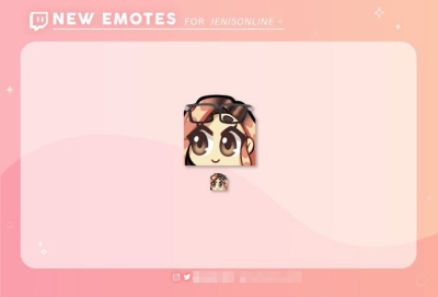 I will create cute custom emotes for your twitch or discord