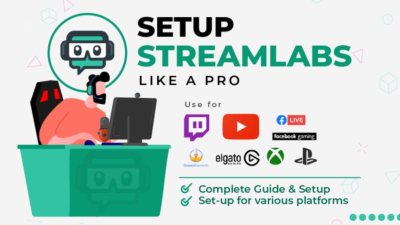 I will setup streamlabs obs for streaming and recording