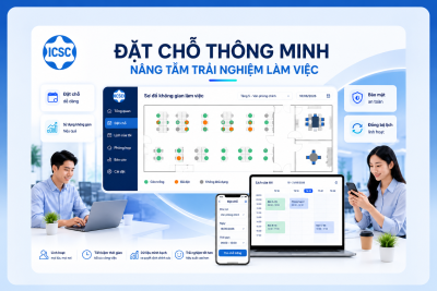 Triển khai hệ thống Booking ICSC quản lý chỗ ngồi, phòng họp và không gian làm việc cho doanh nghiệp