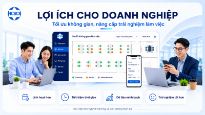 Triển khai hệ thống Booking ICSC quản lý chỗ ngồi, phòng họp và không gian làm việc cho doanh nghiệp