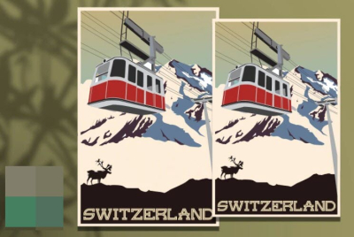 I will design unique retro vintage travel poster