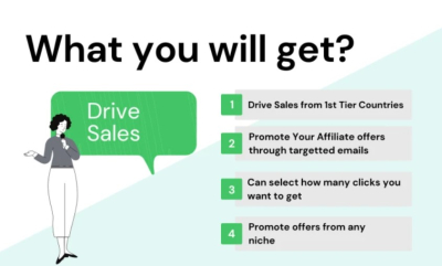 I will drive affiliate leads and sales, affiliate link promotion