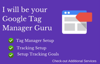 I will be your google tag manager expert