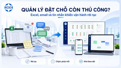 Triển khai hệ thống Booking ICSC quản lý chỗ ngồi, phòng họp và không gian làm việc cho doanh nghiệp