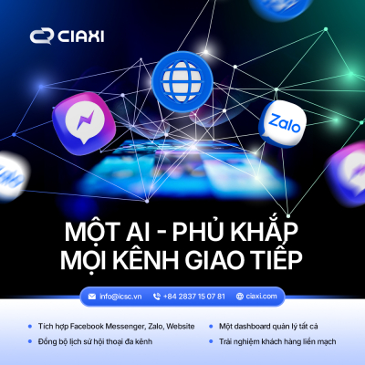 Trợ Lý AI Thông Minh Cho Doanh Nghiệp Của Bạn | CIAXI AI Chatbot