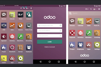 I will setup odoo theme support mobile official apps