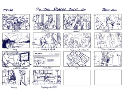 I will create storyboard for your video script