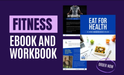 I will design fitness ebook pdfs