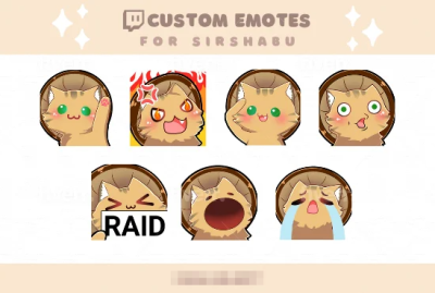 I will emotes and badges for twitch