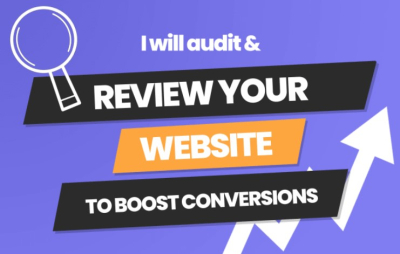 I will audit your website for conversion rate optimization