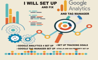 I will set up or fix your google analytics