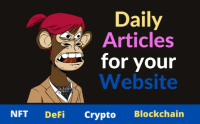 I will seo article writing content writing for your crypto website