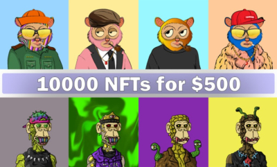 I will design the artwork and generated 10k nft arts