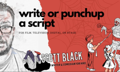 I will write a script for your film, tv, or digital project
