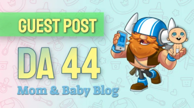 I will guest post on my da 44 mom and baby blog 10 years old