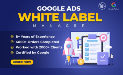 I will be your google ads adwords white label manager