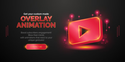 I will animate youtube branding motion graphics