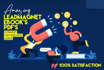 I will design your lead magnet ebook pdf