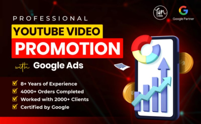 I will create and manage youtube ads campaign with google ads